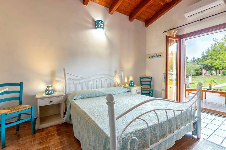 Chambre "Matrimoniale" avec terrasse privée, Wi-Fi et climatisation in Alghero, Province de Sassari