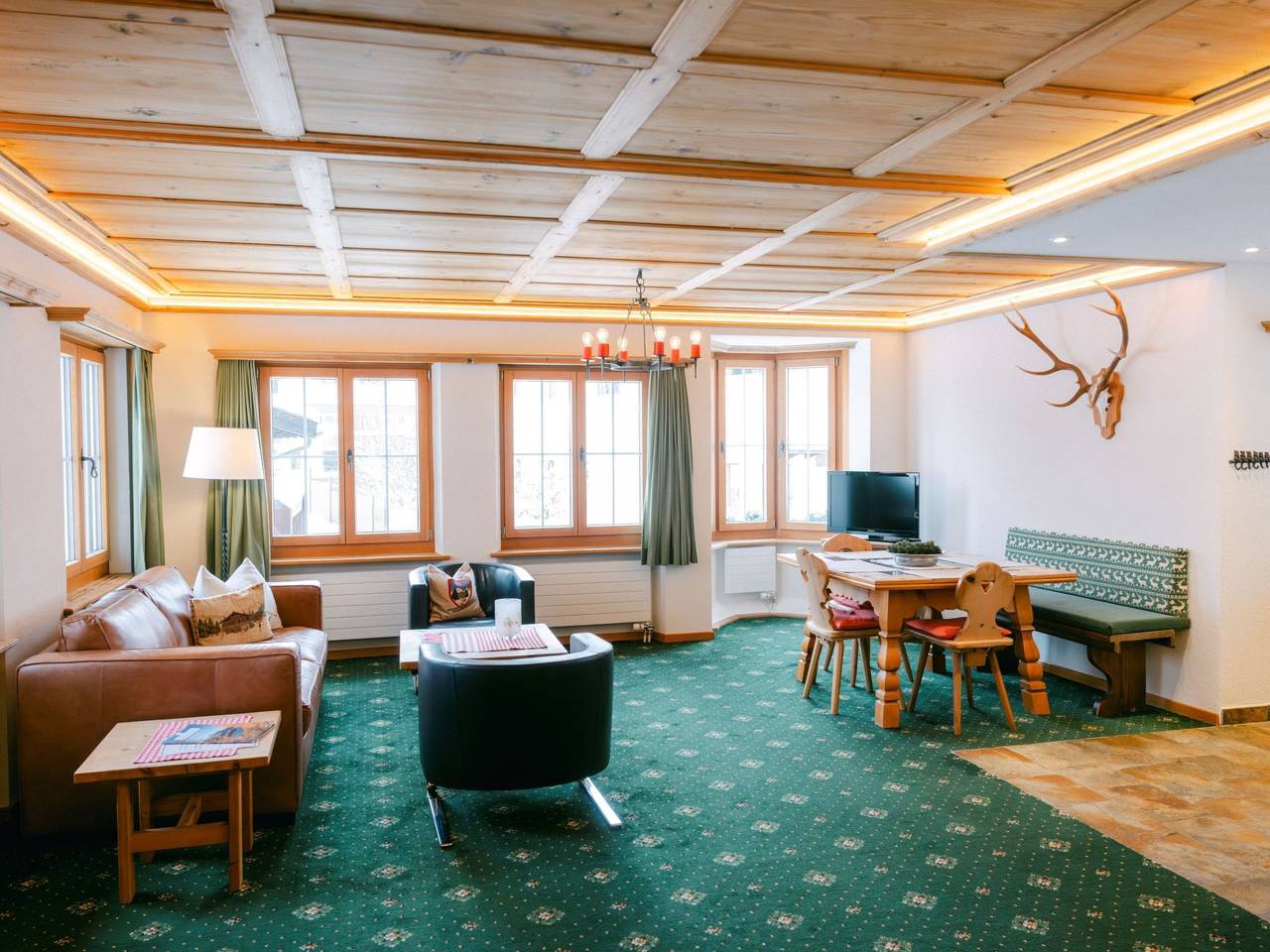 Ganze Wohnung, Chesa Fümm Wohnung: "Mia Sömmi" in Furtschellas, Sils im Engadin/Segl