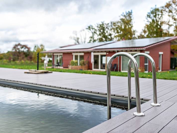 Ferienwohnung für 2 Personen, mit Terrasse und Pool sowie Garten und Sauna in Kurpfalz - 3