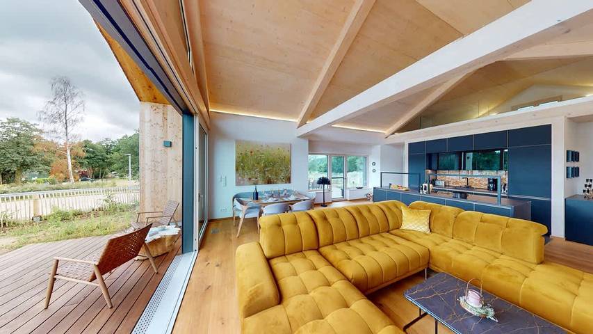 Ferienhaus für 8 Personen, mit Garten und Sauna in Rheinsberg - 2