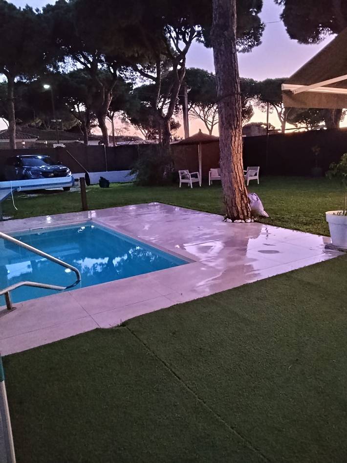 Casa de vacaciones 'La Pinaleta' con piscina privada con manta térmica, terraza privada y Wi-Fi in Novo Sancti Petri, Chiclana de la Frontera