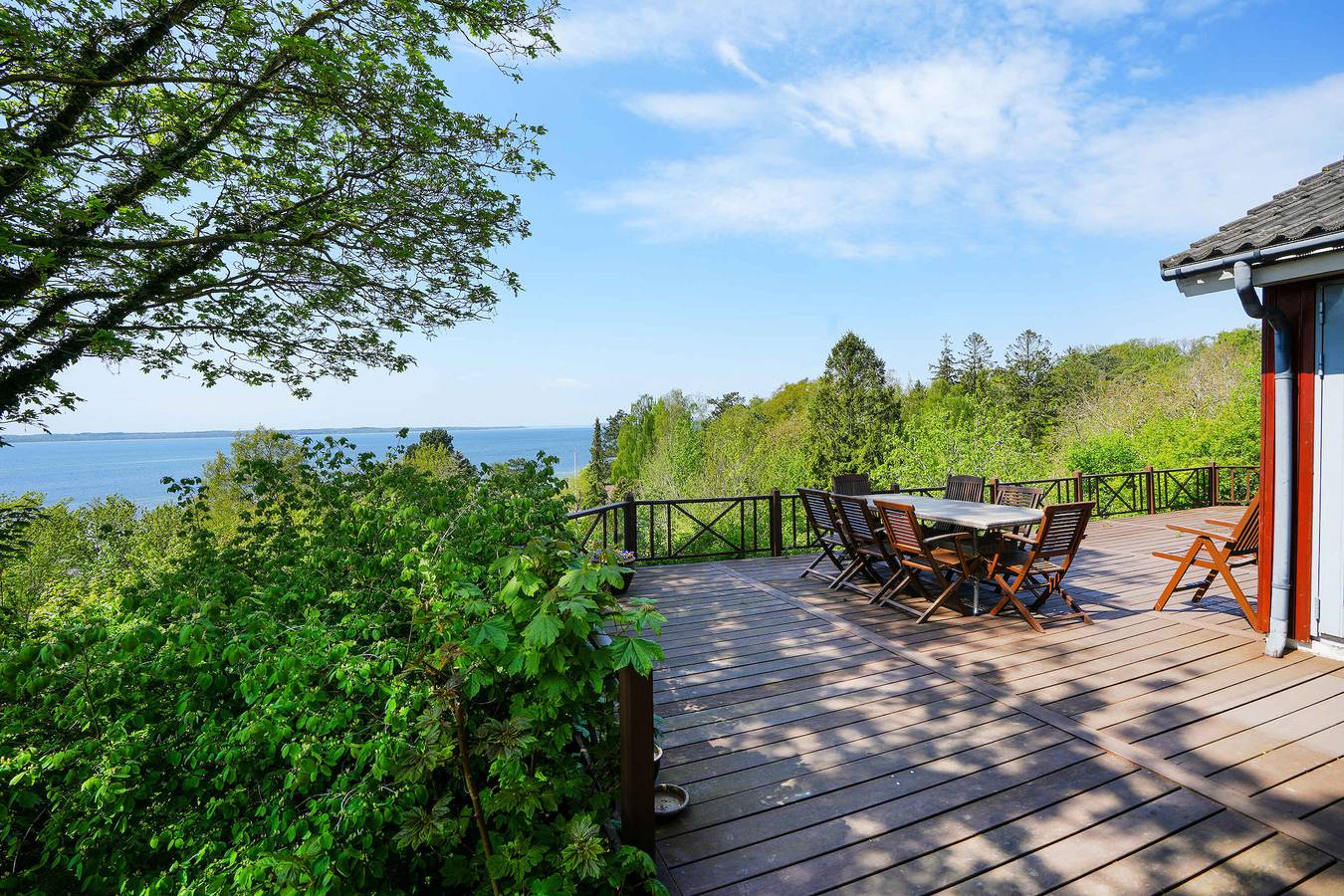 Ferienhaus mit schöner Aussicht auf den Fjord in Kregme, Hovedstaden