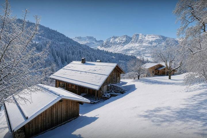 Renovated traditional chalet for 12 in Manigod - Ovo Network in Manigod, Annecy und Umgebung
