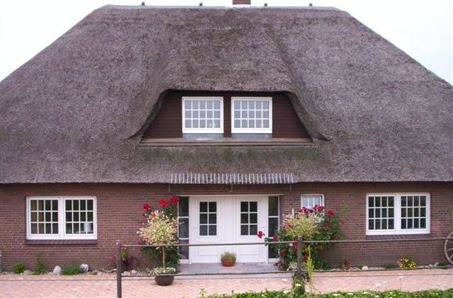 Ferienwohnung für 3 Personen, mit Terrasse und Garten sowie Sauna in Galmsbüll
