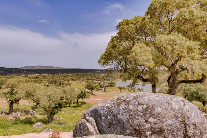 Casa rural para 2 personas, con vistas y piscina además de sauna y jardín en Distrito de Évora - 4