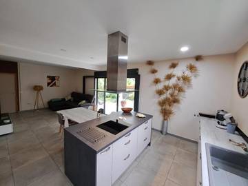 Cottage pour 6 personnes, avec vue et jardin à Entre-Deux