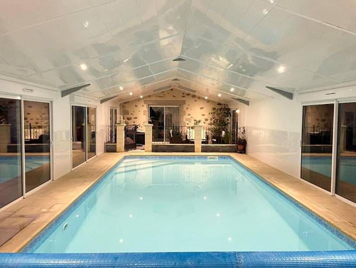 Gîte pour 2 personnes, avec vue et jardin ainsi que piscine et bassin pour enfant, adapté aux familles dans Sèvremoine - 3