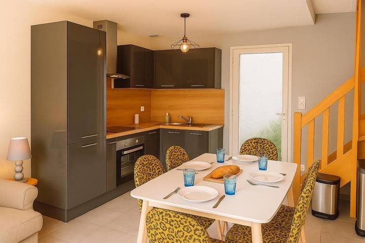 Maison de vacances pour 4 personnes, avec jardin, animaux acceptés
