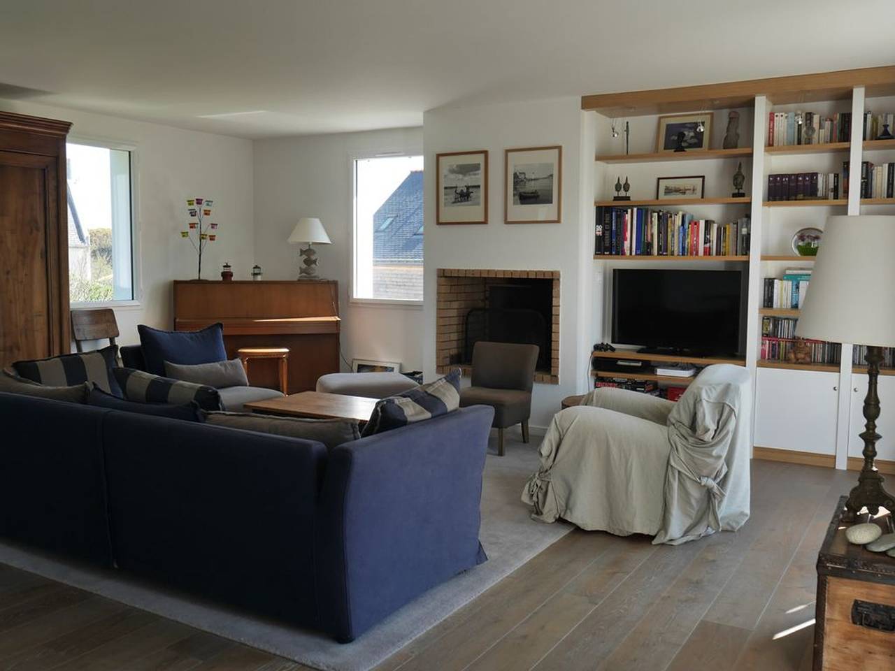 Modernes Haus in Sauzon mit Garten und Wlan in Sauzon, Côte des Mégalithes