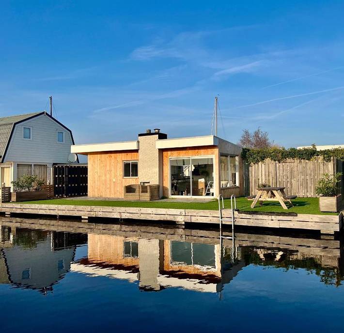 Chalet pour 2 personnes, avec jardin ainsi que vue et terrasse