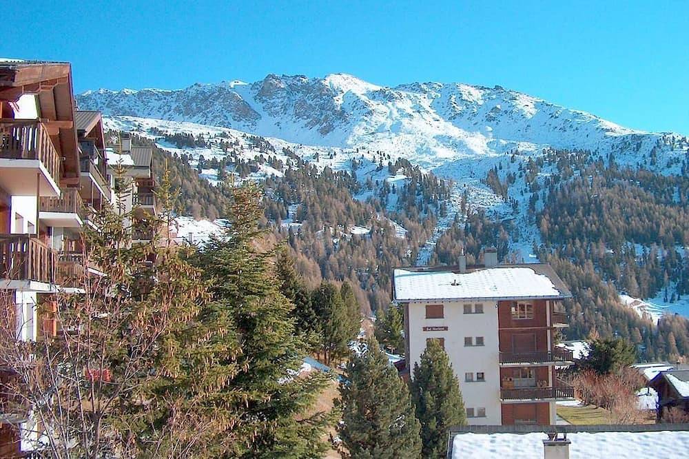 Ganze Wohnung, Aussen : Wohnung im 3. Stock eines Gebäudes, in Chandolin, für 2-4 Personen, Balkon mit Gartenmöbeln in Chandolin, Anniviers