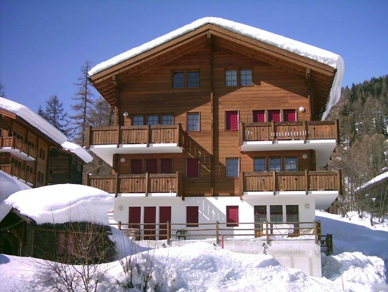 Ganze Ferienwohnung, Vieux Valais B Dg Ost - 8-Bettwohnung in Bellwald, Goms