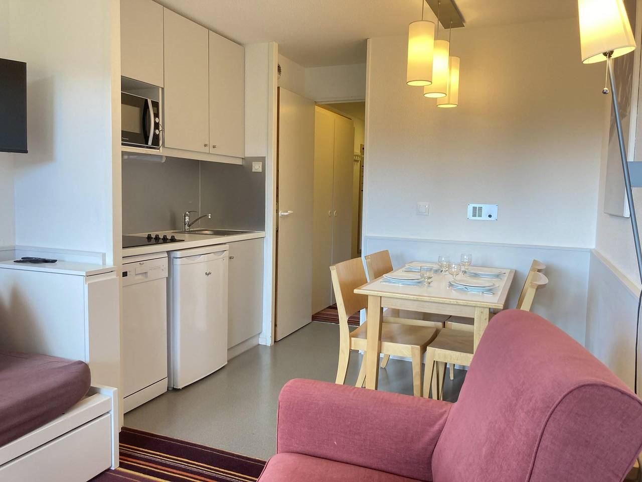 Entire apartment, Résidence Malinka - 2 room apartment 4 people (115) in Morzine, Les Portes du Soleil