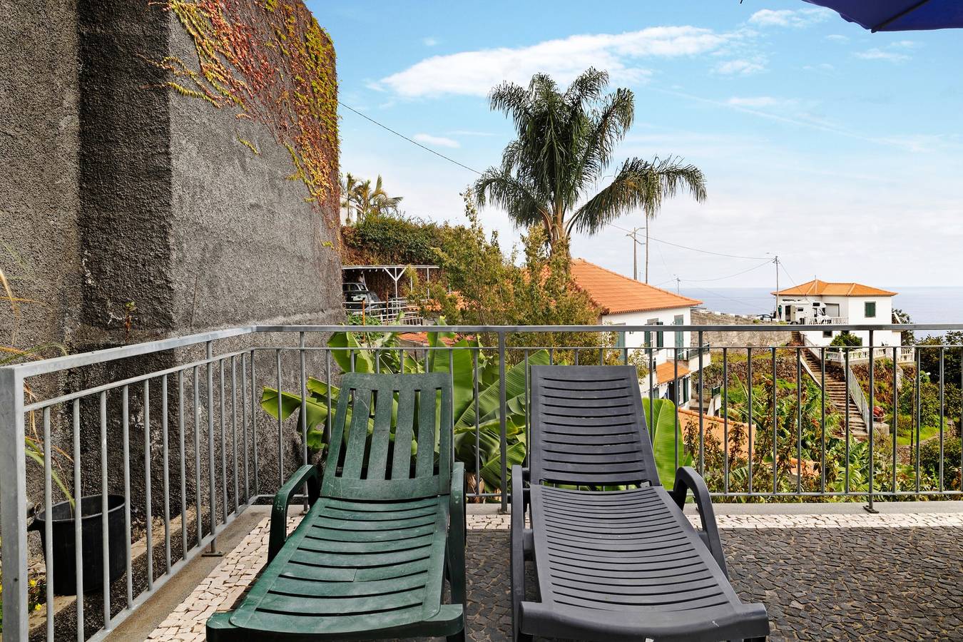 Maison de vacances "Casa T2" avec vue sur la mer, terrasse privée et Wi-Fi. in Gaula, Île de Madère