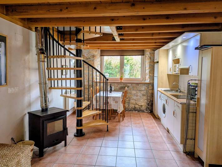 Apartamento de vacaciones para 4 personas, con jardín, Se admiten mascotas en Navarra