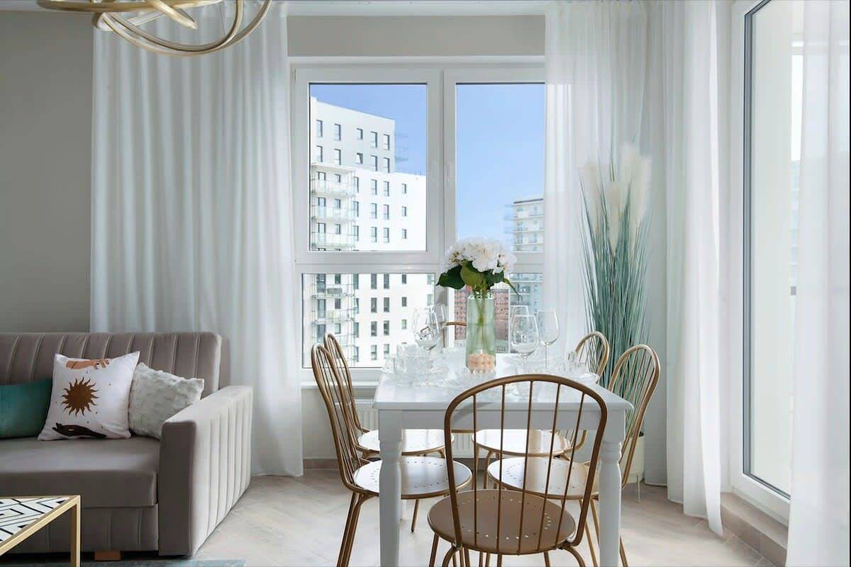Entire apartment, Elite Apartments Boho | city view  & free parking included | Seaside in Przymorze Wielkie, Gdansk