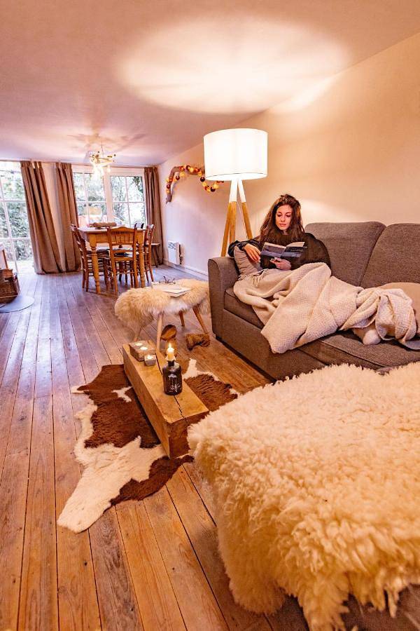 Location de vacances pour 6 personnes, avec jacuzzi et piscine ainsi que jardin et sauna dans Dranouter - 4