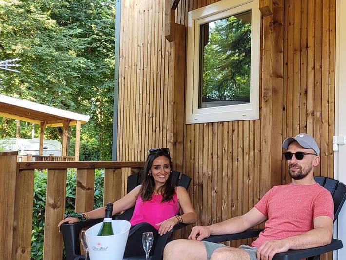 Studio entier, Camping Portes d'Ariège - Studio 2 personnes - Studiotel premium in Pamiers, Ariège