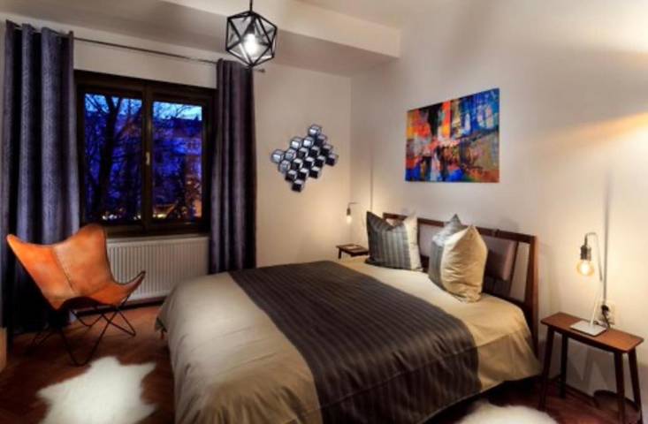 Apartament wakacyjny dla 4 osób, z widok, zwierzęta dozwolone w Sybin