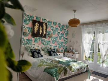 Chambre d’hôte pour 2 personnes, avec jardin et vue à Favières