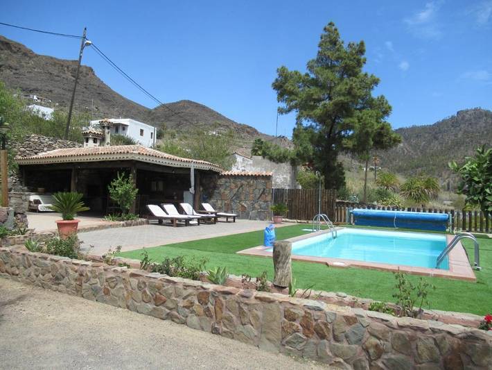 Ferienhaus für 5 Personen, mit Ausblick und Garten sowie Pool und Sauna auf Gran Canaria - 3