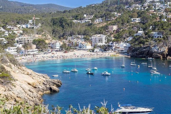 Ferienwohnung für 2 Personen, mit Balkon und Pool, mit Haustier in Cala Vedella