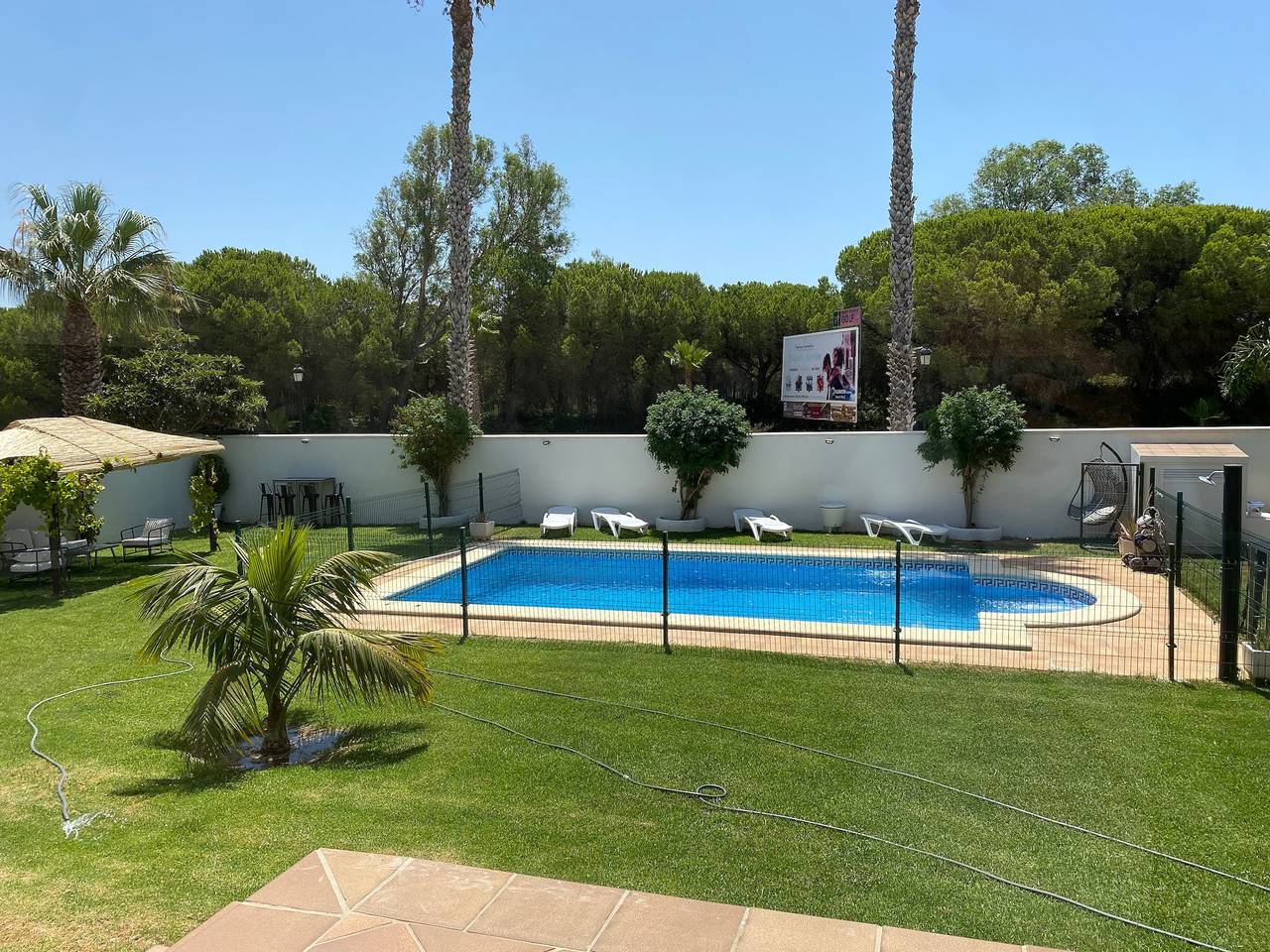 Casa de vacaciones Villa Loma Beach con piscina, jardín y Wi-Fi in Novo Sancti Petri, Chiclana de la Frontera