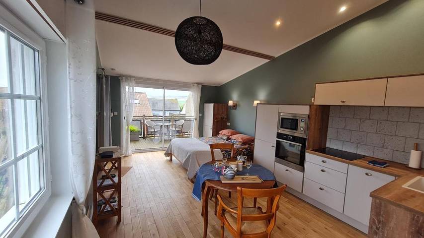 Maison d’hôte pour 2 personnes, avec Balcon et Terrasse à Sangatte