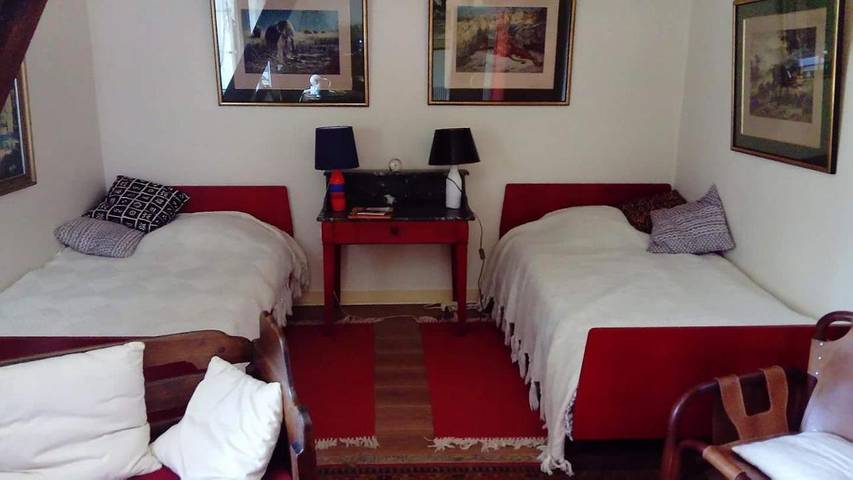 Gîte pour 6 personnes, avec terrasse et vue, animaux acceptés dans Varennes-le-Grand - 4