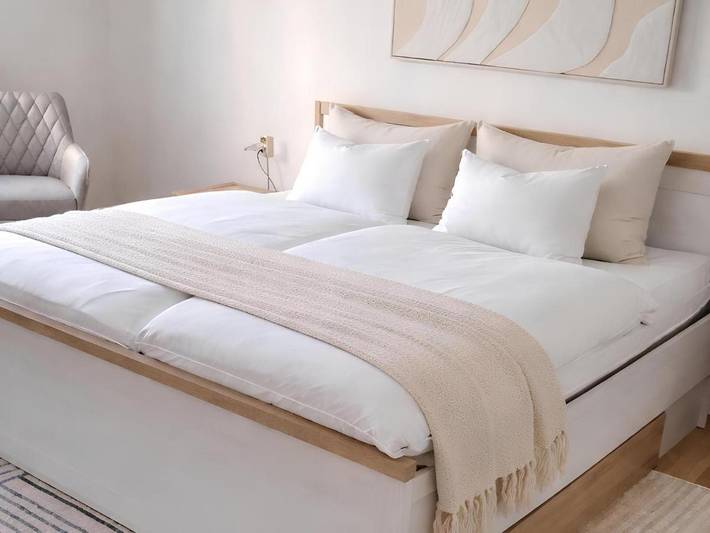Ferienwohnung für 4 Personen, mit Terrasse und Garten sowie Sauna in Bad Muskau - 2