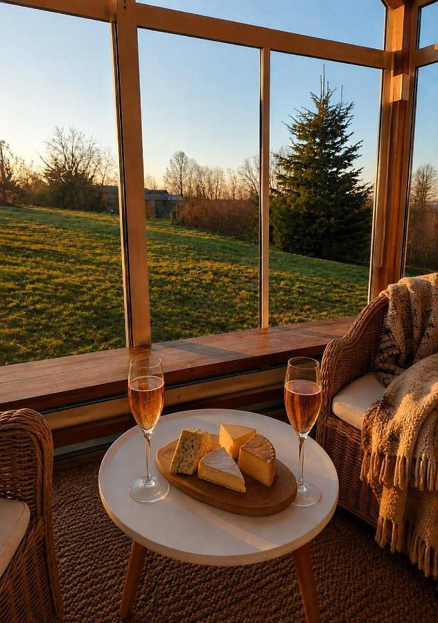 Ferienhaus für 8 Personen, mit Ausblick und Garten, mit Haustier - 1