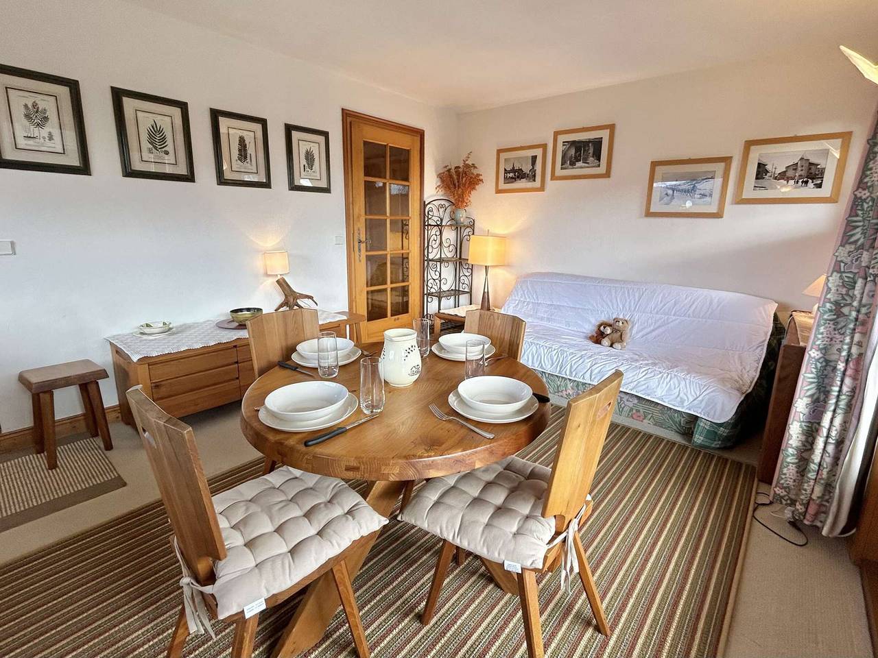 Appartement entier, Appartement 2 pièces avec balcon, Megève, 4 couchages in Megève, Pays du Mont-Blanc