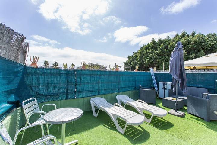 Casa Rústica San Francisco 3: terraza, jardín y Wi-Fi in Telde, Gran Canaria Este