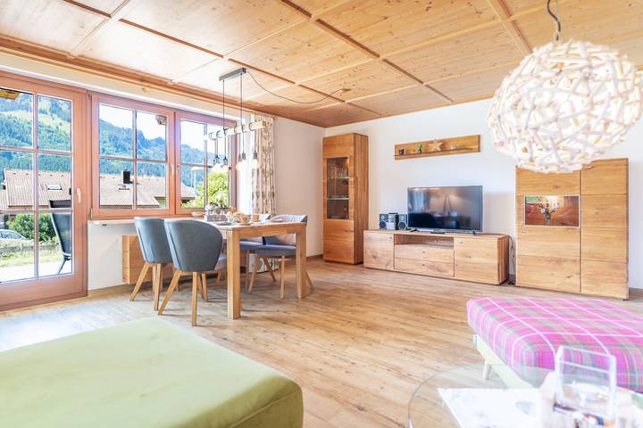 Ferienwohnung für 2 Personen, mit Terrasse in Bad Oberdorf