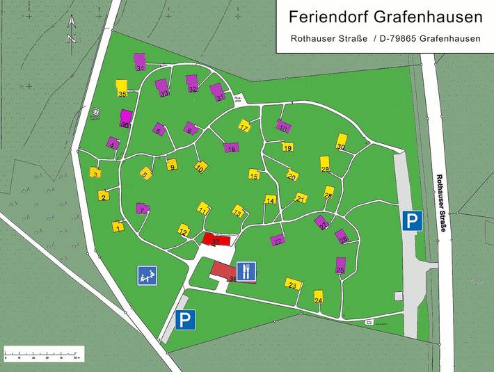 Ferienpark für 6 Personen, mit Balkon/Terrasse und Terrasse im Schwarzwald - 2