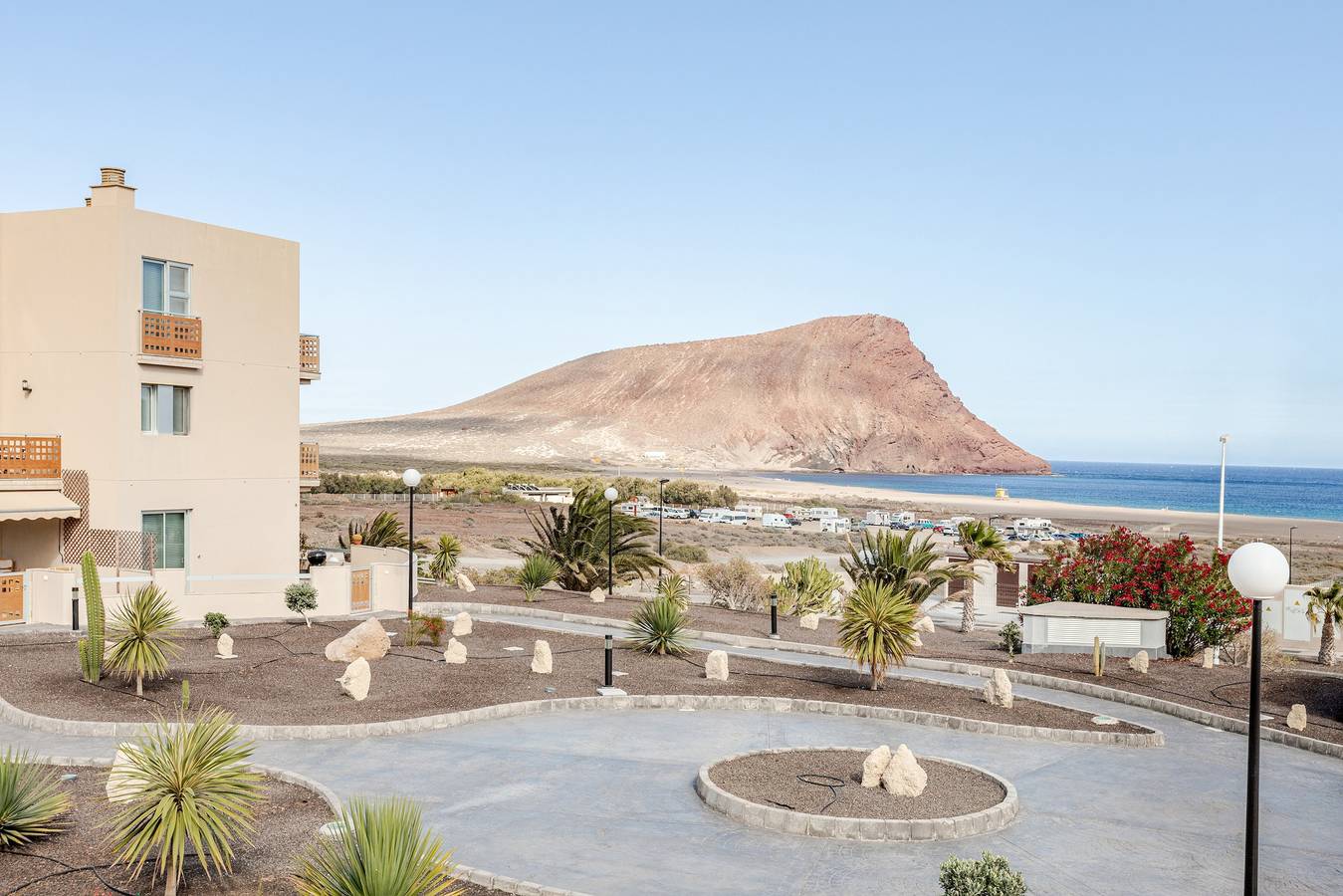 Ganze Wohnung, Ferienwohnung 'Vista Bella' mit Meerblick, Wlan und Klimaanlage in La Tejita, Granadilla de Abona