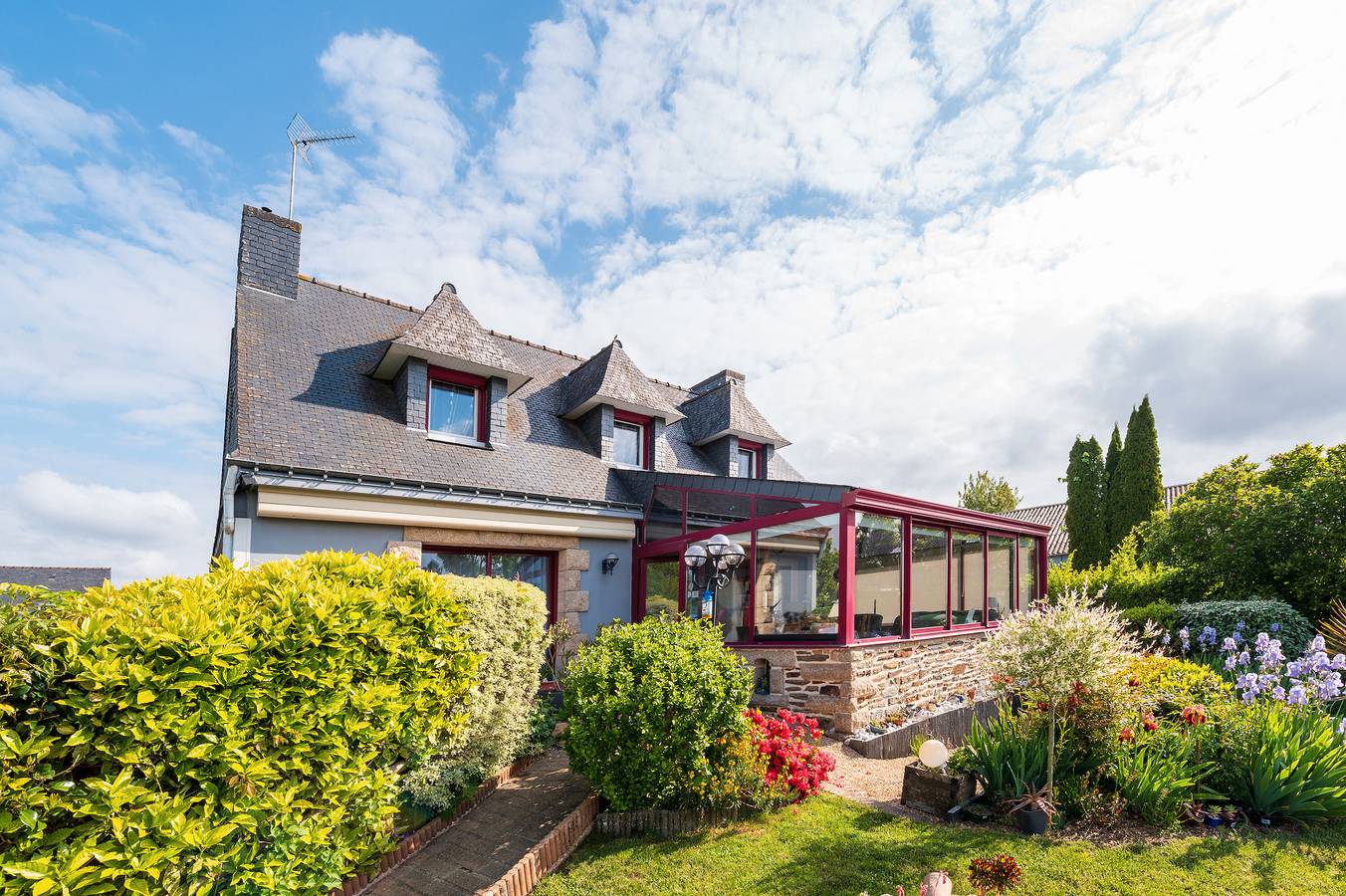 Maison de vacances 'Refuge Du Blavet' avec terrasse privée, jardin privé et Wi-Fi 2 étoiles ** in Saint-Barthélemy (France), Région de Pontivy