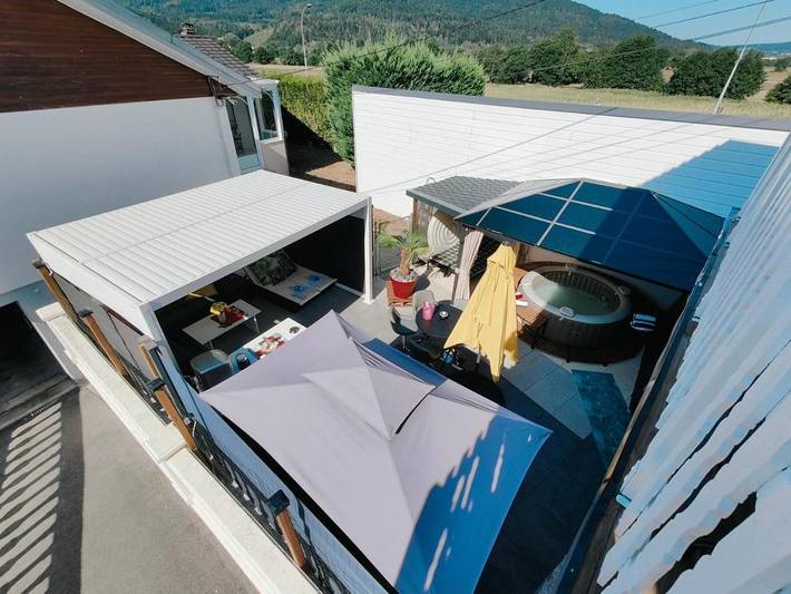 Gîte pour 8 personnes, avec Balcon et Jacuzzi ainsi que Terrasse et Sauna à Dommartin-lès-Remiremont - 3