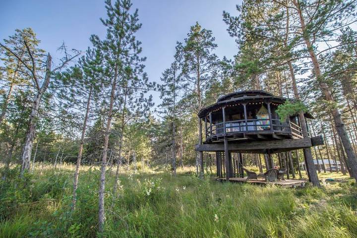 Lodge for 2 people, with Terrace and Garden as well as Sauna in Estonia
