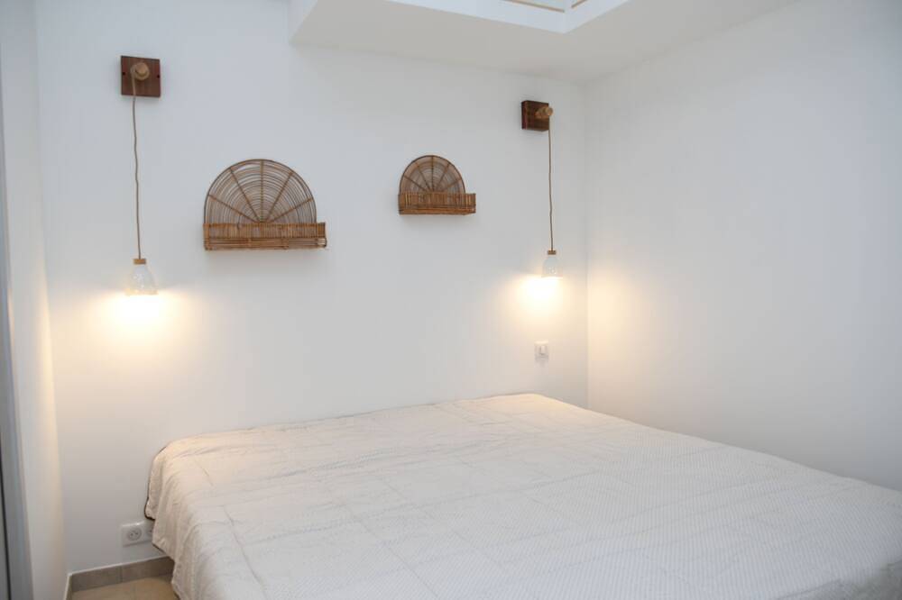 Waterfront fisherman's cottage on the beach of Bonne Terrasse in Pampelonne, Ramatuelle