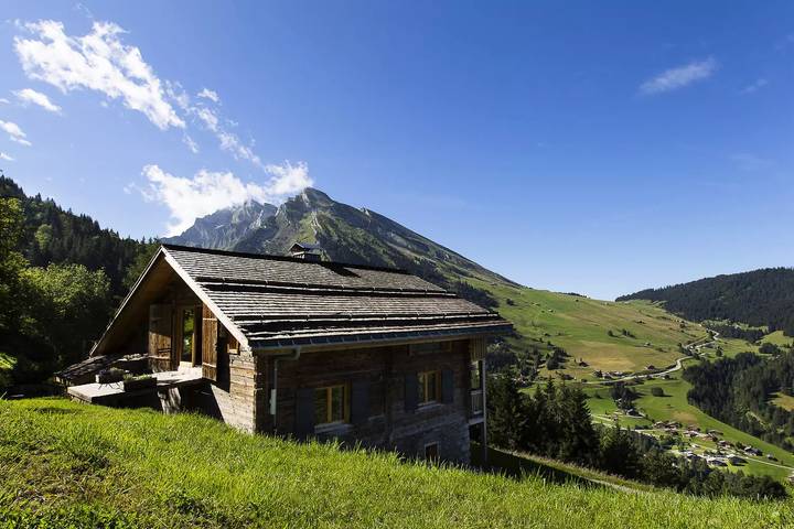 Agritourisme pour 12 personnes, avec sauna et jardin à La Clusaz