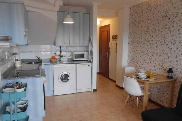 Gîte pour 3 personnes, avec Balcon et Piscine à San Vicente de la Barquera