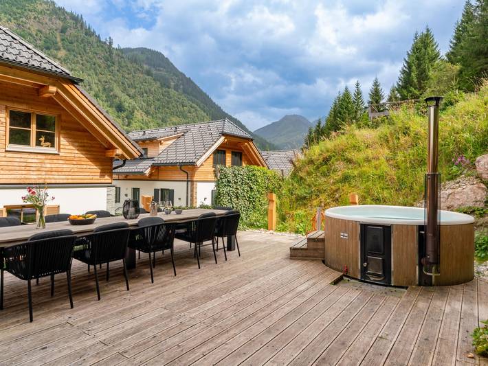 Chalet mit Sauna, Whirlpool in Rottenmanner und Wölzer Tauern, Irdning-Donnersbachtal