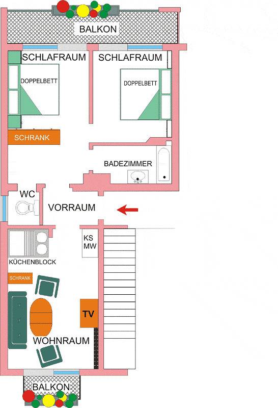 Ganze Ferienwohnung, Ferienwohnung 15 in Karawanken und Bachergebirge, Finkenstein am Faaker See