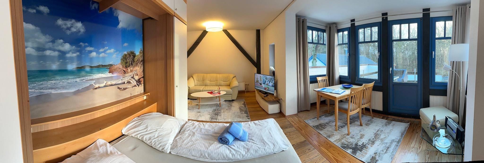 Appartement de vacances entier, Appartement de vacances pour 2 personnes avec sauna in Ostseebad Boltenhagen, Boltenhagen