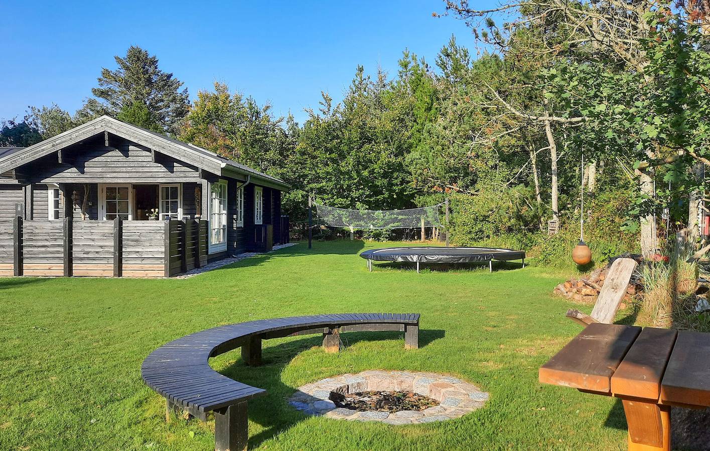 Feriehus for 6 personer med terrasse in Bratten, Jerup