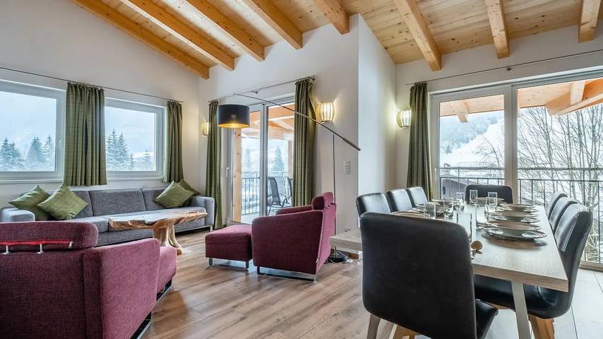 Ferienwohnung für 11 Personen, mit Sauna und Terrasse in Werfenweng - 3