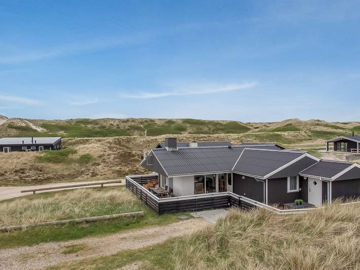Ferienhaus für 6 Personen, mit Sauna und Terrasse sowie Whirlpool in Hvide Sande