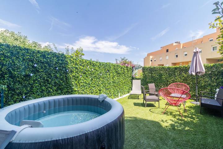 Appartement de vacances pour 2 personnes, avec Jardin