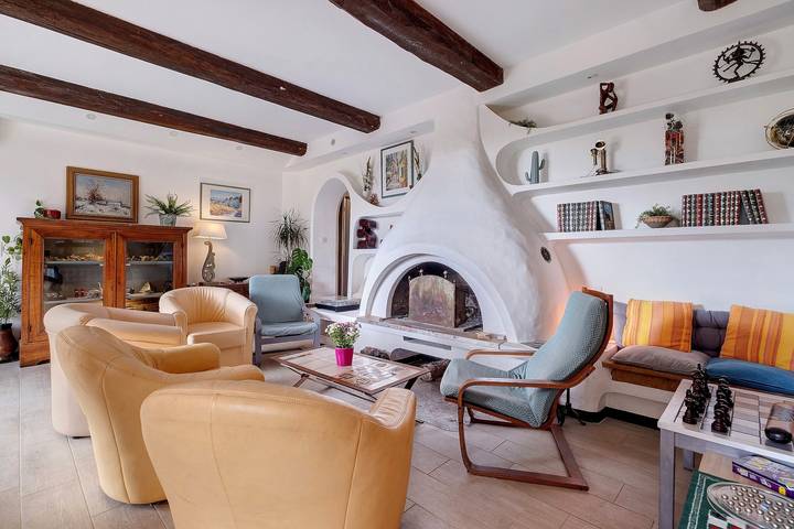 Casa de vacaciones «Le Dolmen – De Grupo» con vistas al mar, Wi-Fi y aire acondicionado in Tanneron, Costa mediterránea (Francia)
